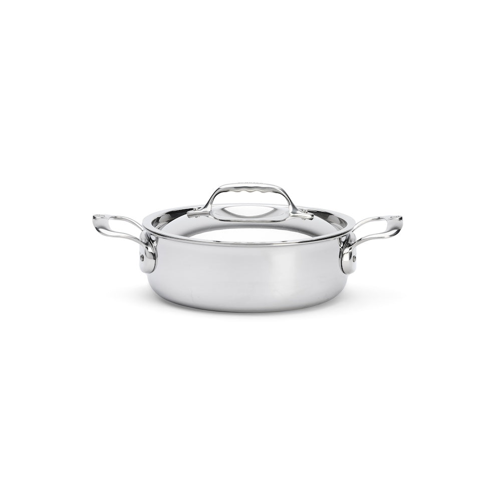 De Buyer Affinity 2.0 sauteuse, två handtag och lock