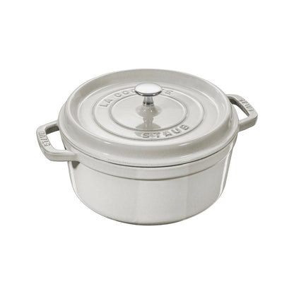 Staub valurautapata, pyöreä 18 cm, 1,7 l, valkoinen
