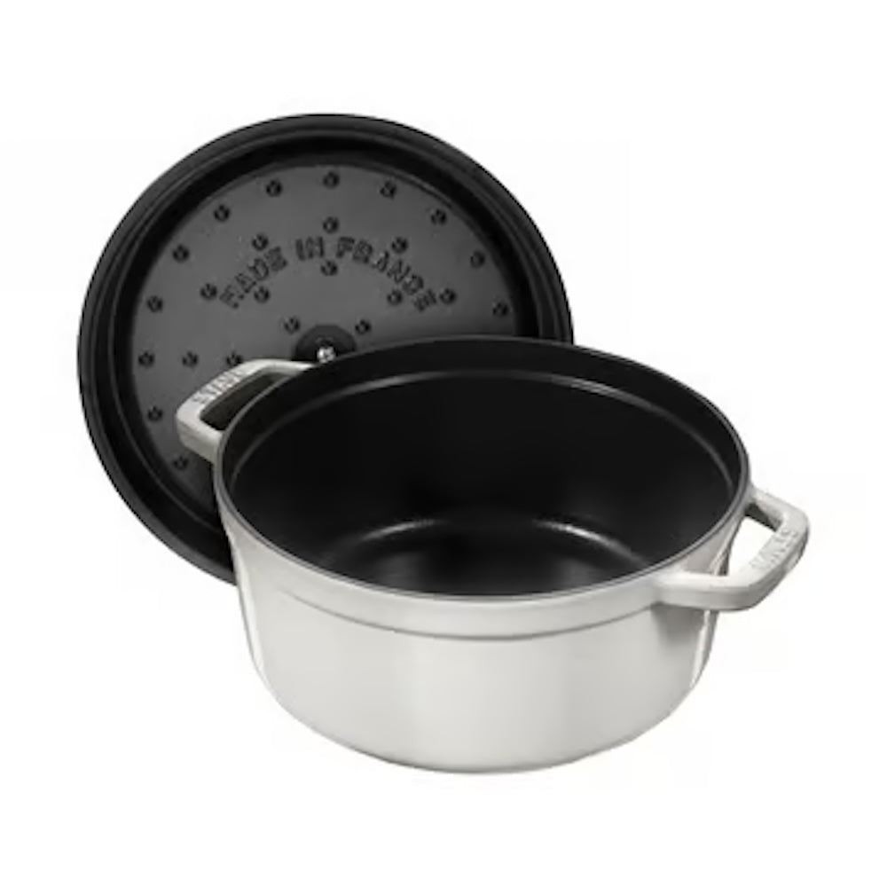 Staub valurautapata, pyöreä 18 cm, 1,7 l, valkoinen