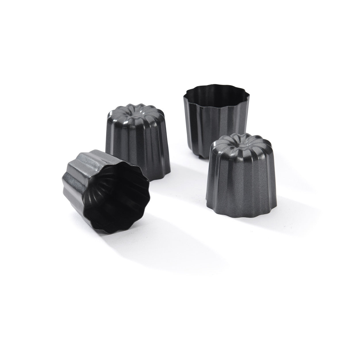 De Buyer canneléform nonstick, 4 st