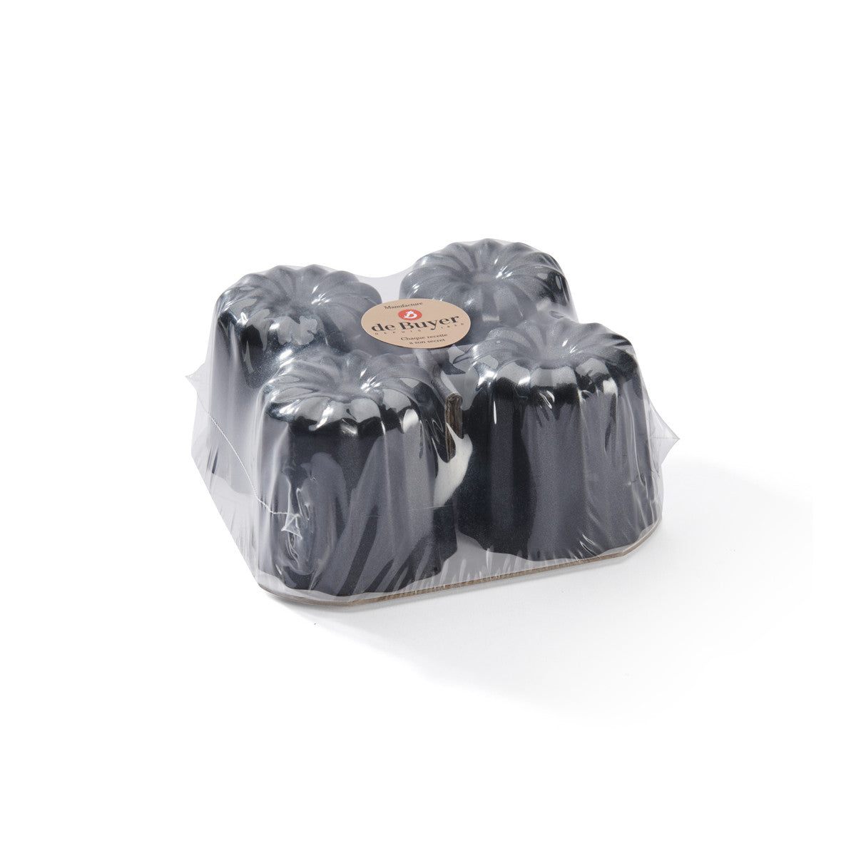 De Buyer canneléform nonstick, 4 st