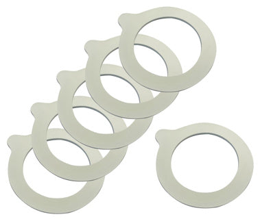 Rubber ring for flip-top jar, 6 pcs