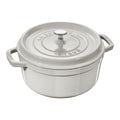 Staub gjutjärnsgryta, rund 28 cm, 6,7 l, vit