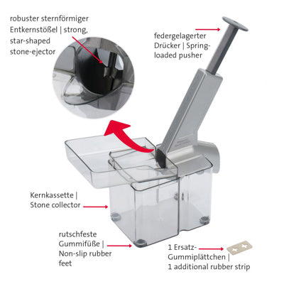 Westmark körsbärsurkärnare Kirschomat