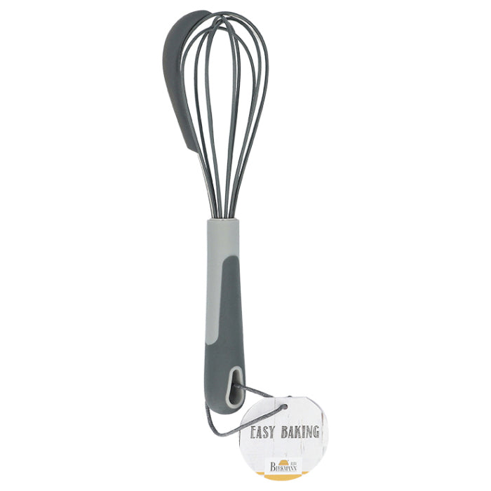 Birkmann whisk with scraper, grey