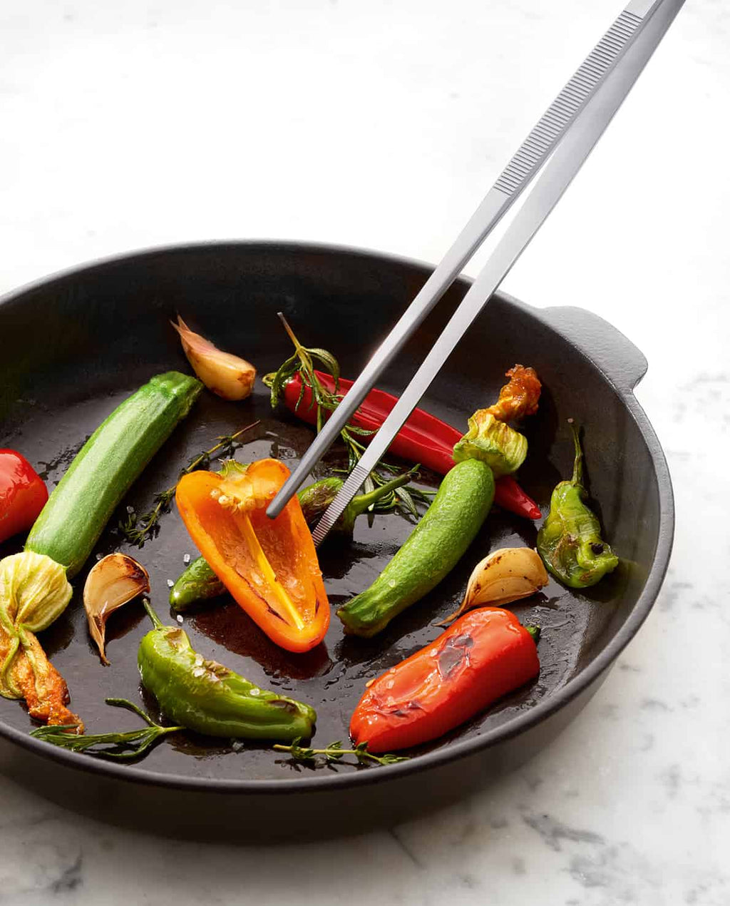 Triangle grillpincett 30 & 35 cm