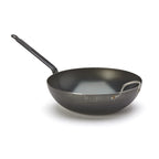 De Buyer Blue Carbon wok och traktörpanna
