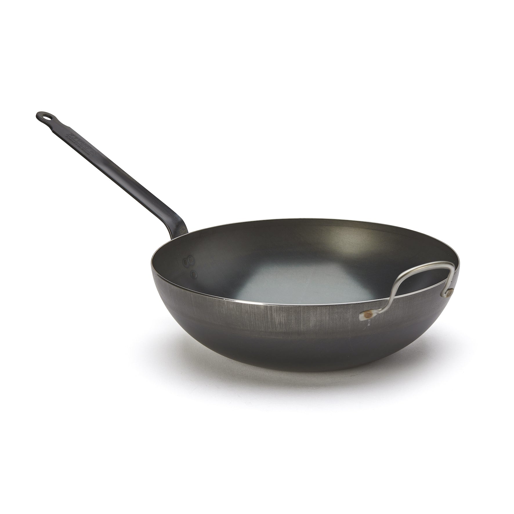 De Buyer Blue Carbon wok och traktörpanna