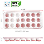Westmark ice-cube tray, round, 2 pcs