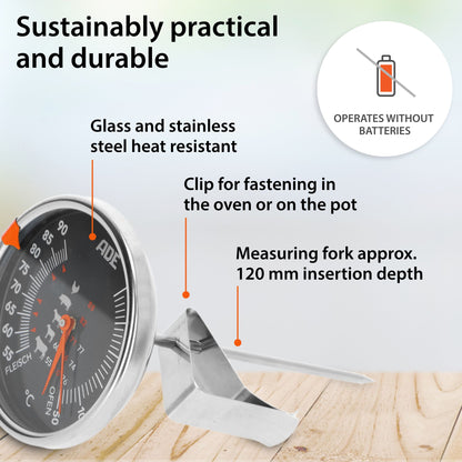 Ade meat and oven thermometer