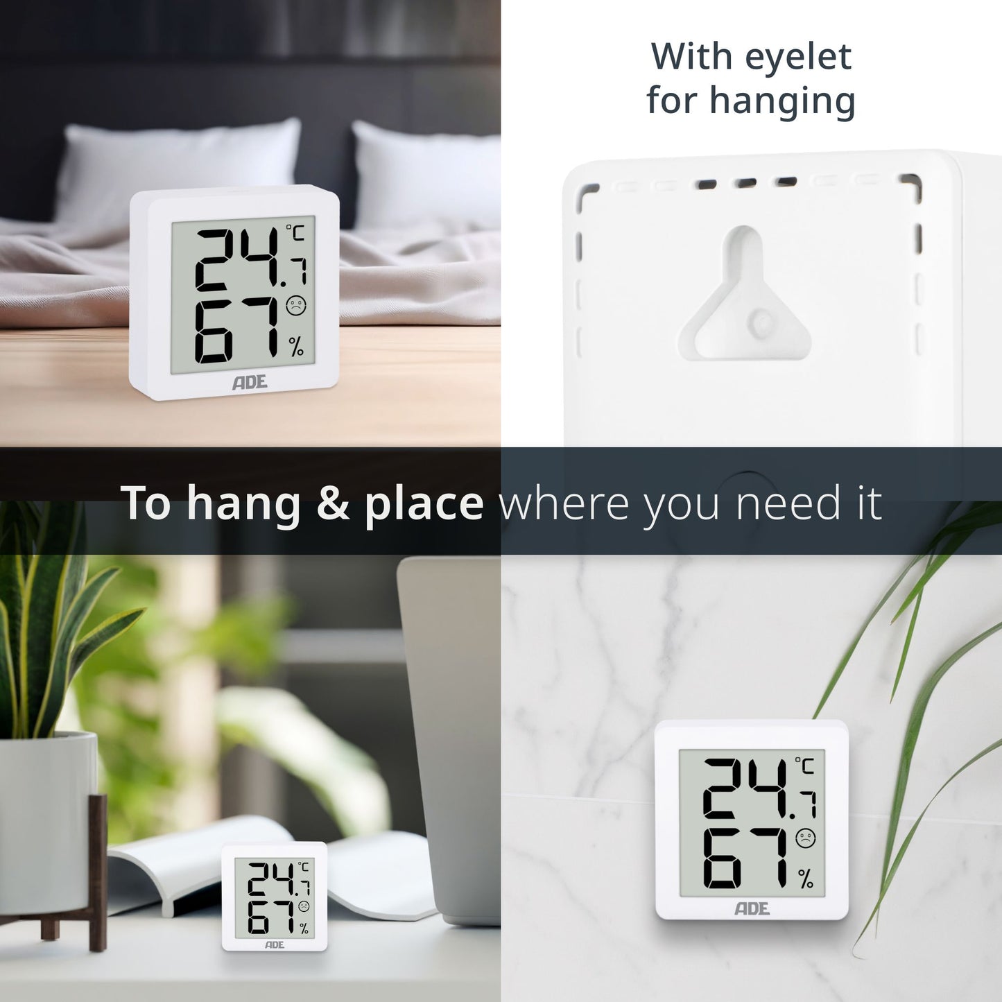 Ade weather station, set of 3