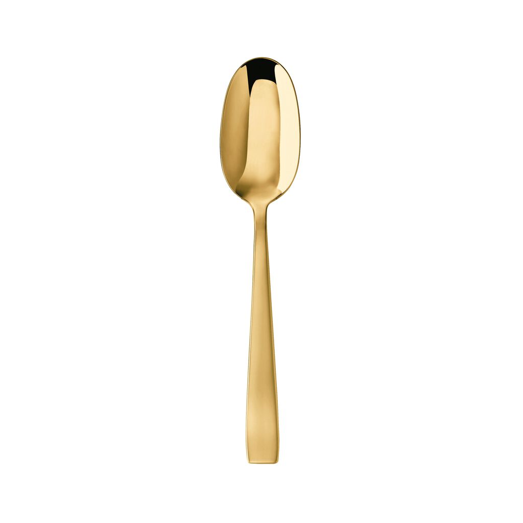 Sambonet Flat  Gold dessert spoon