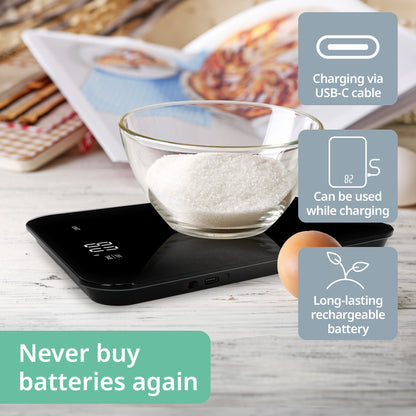 Ade rechargeable kitchen scale Tessa