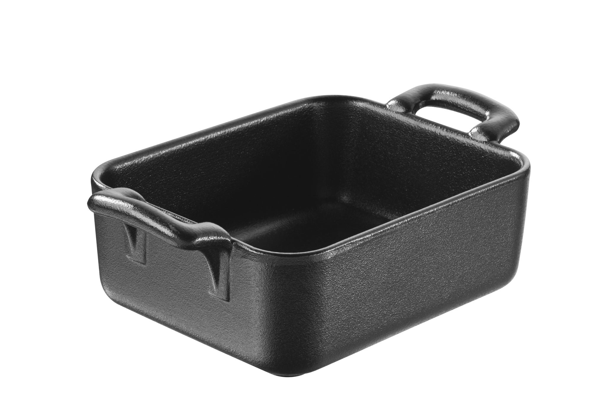 Revol individual dish, black