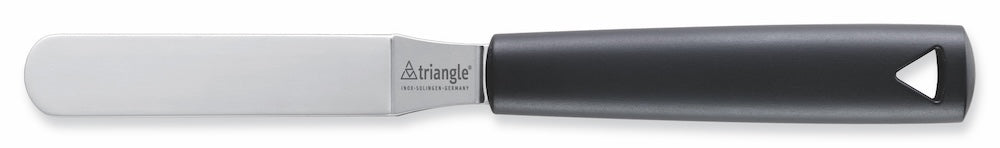 Triangle pastry spatula 9 cm, cranked