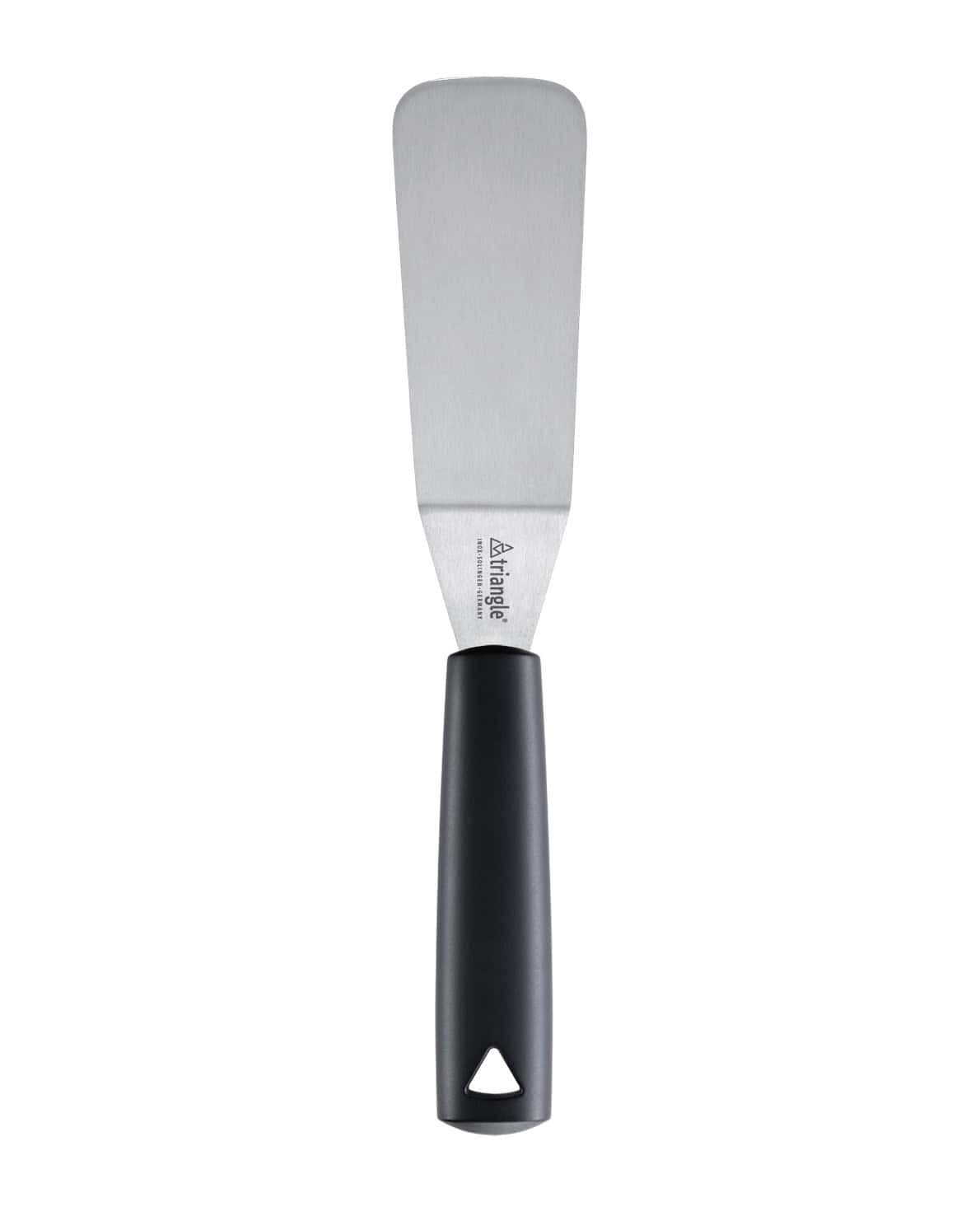 Triangle cranked spatula