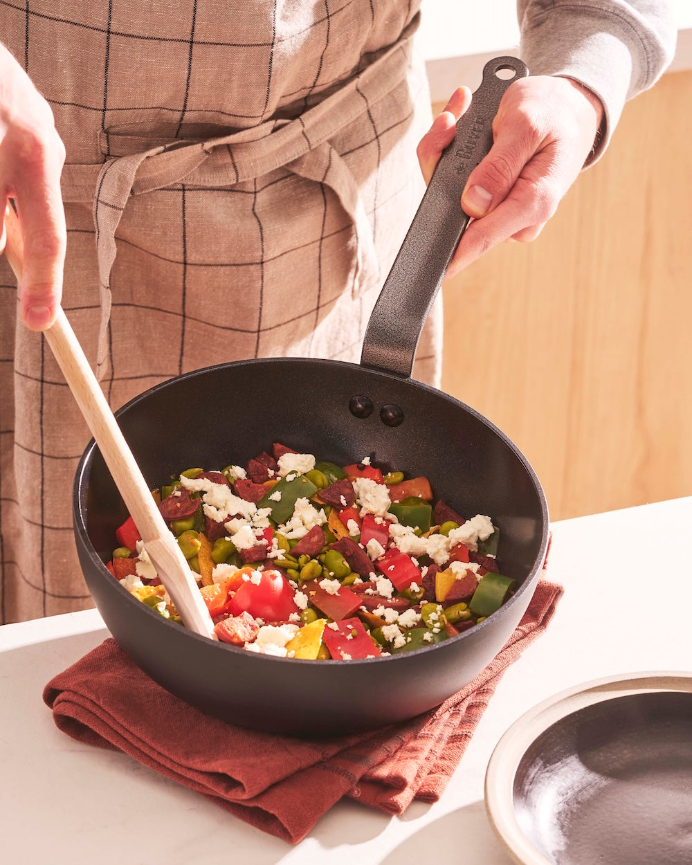 De Buyer Ceranoa keramisk sauteuse