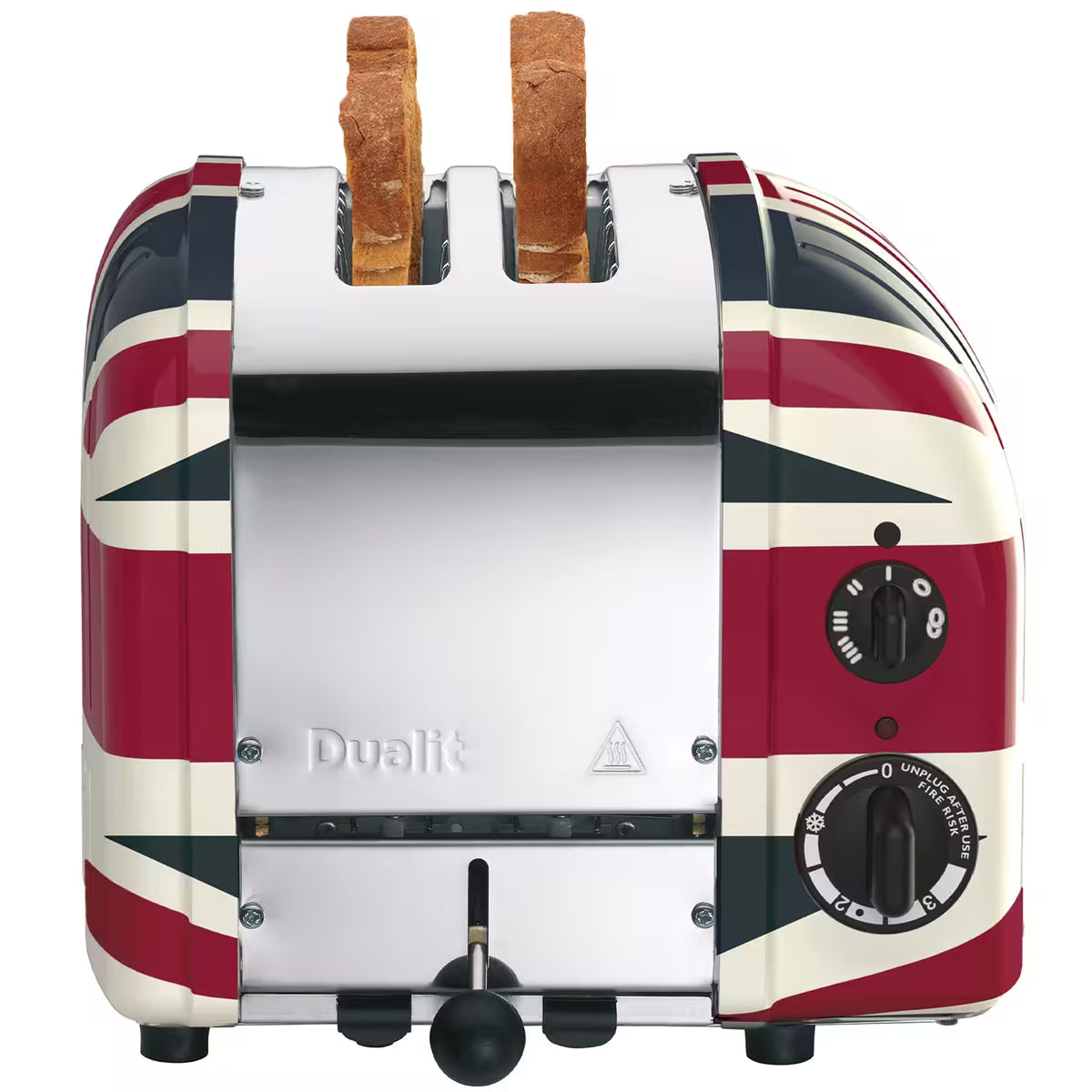Dualit toaster, 2 slots, Union Jack