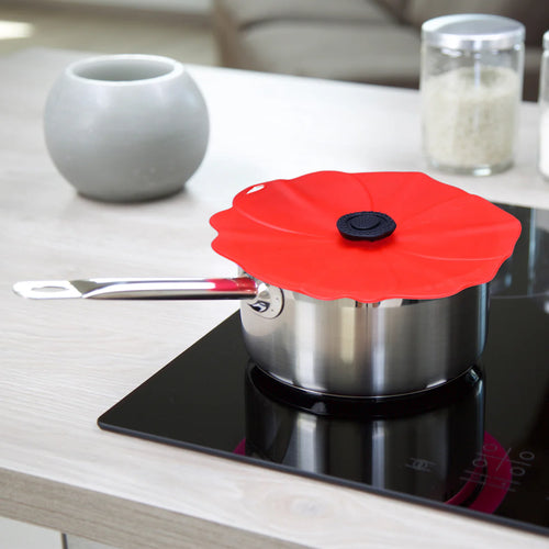 Charles Viancin silicone lid, poppy