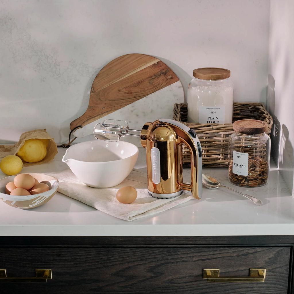 Dualit hand mixer, copper