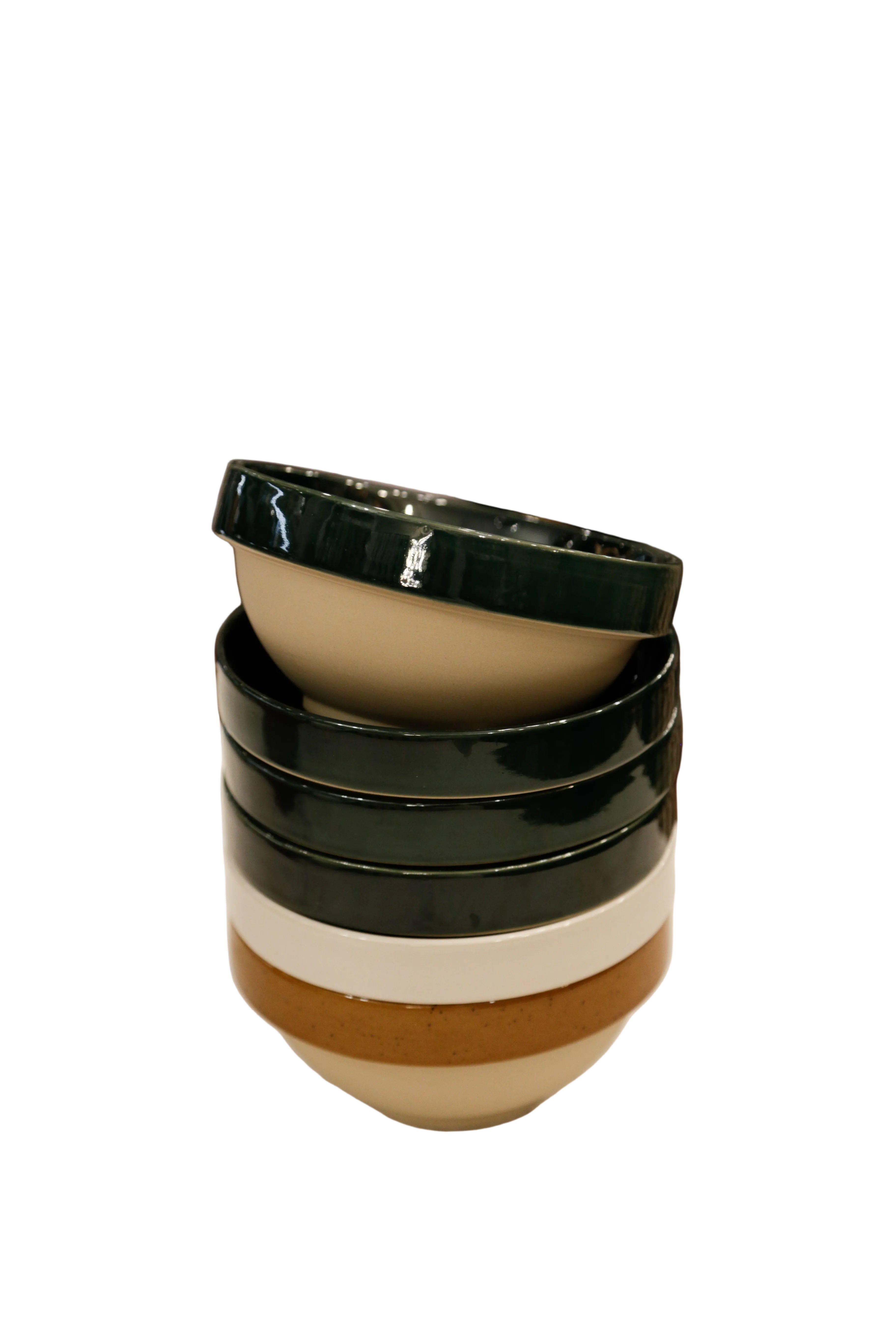 Digoin bowl Paris, green