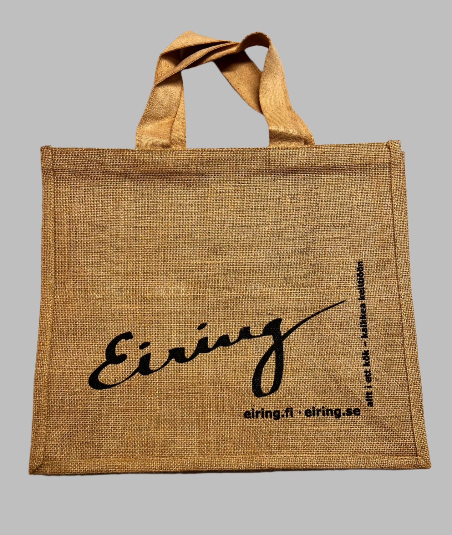 Eiring jute bag, short handle