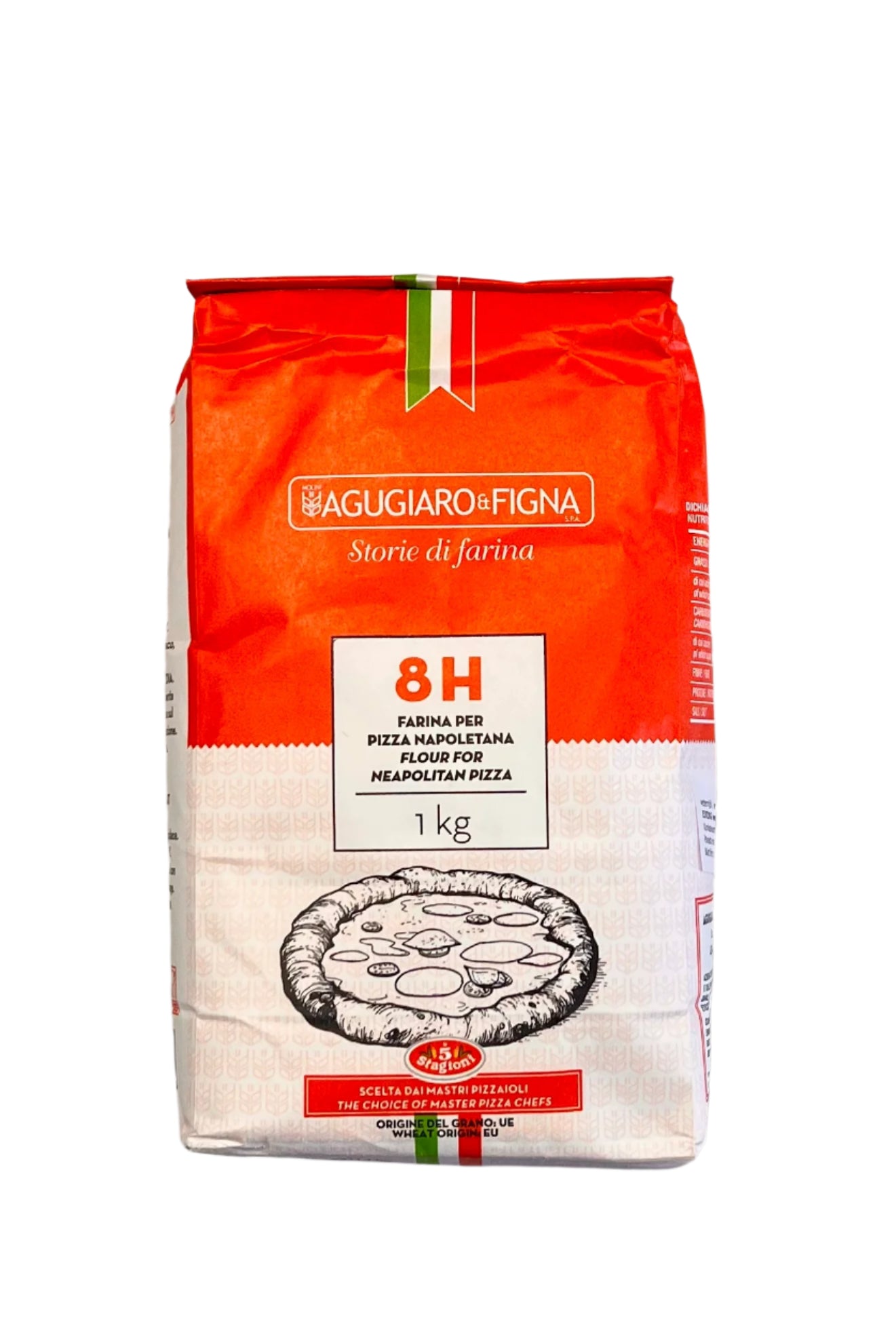 Agugiaro & Figna pizzamjöl från Italien, 1 kg