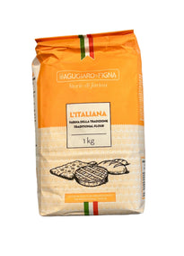 Agugiaro & Figna L'italiana, farina 00 vetemjöl från Italien, 1 kg