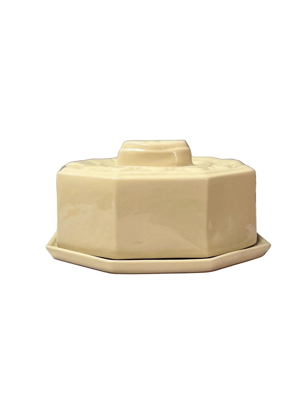 Digoin butter dish