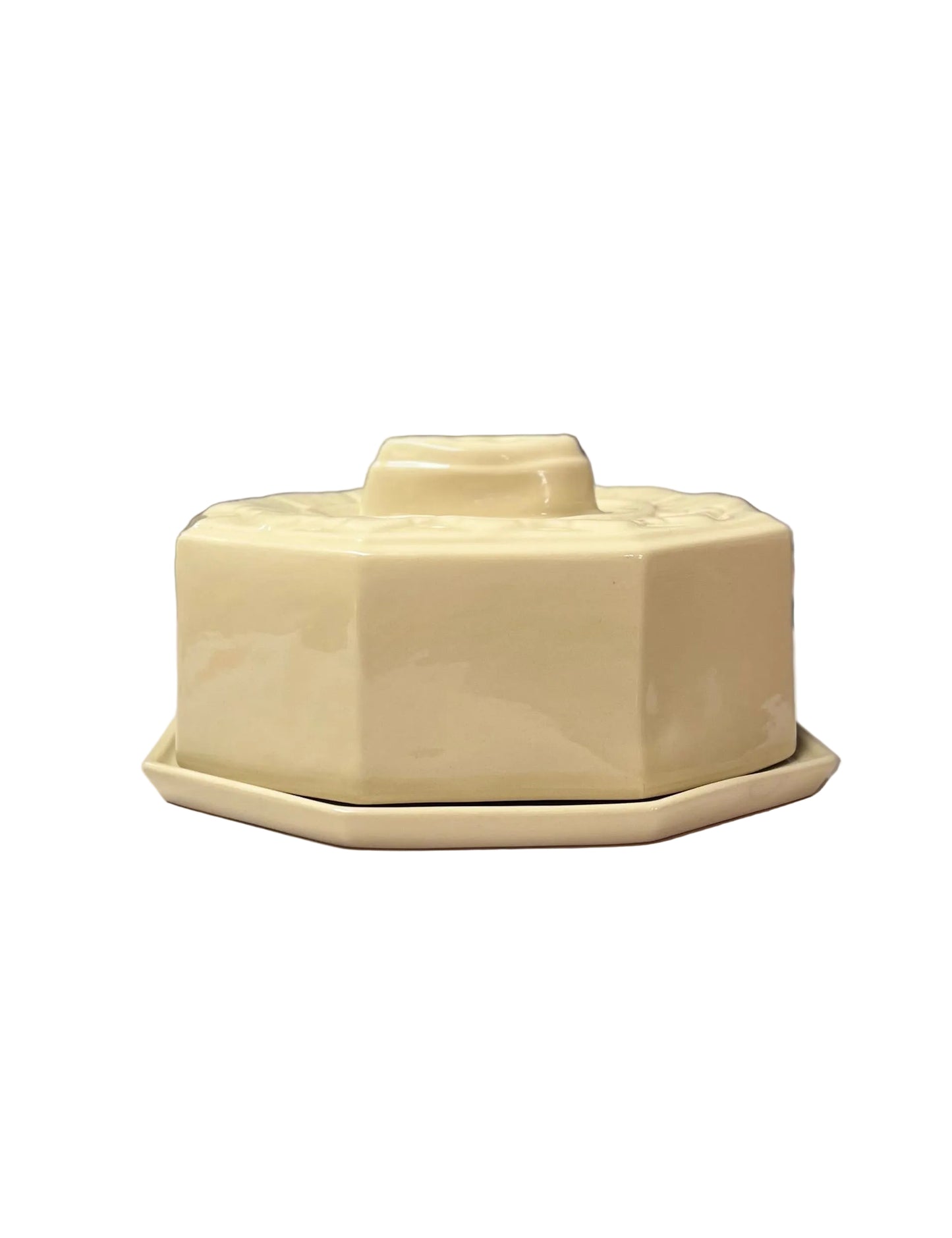 Digoin butter dish