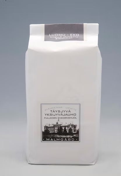 Malmgård enkornsmjöl, fullkorn 1kg