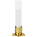 Kattvik stor ljusstake, mässing