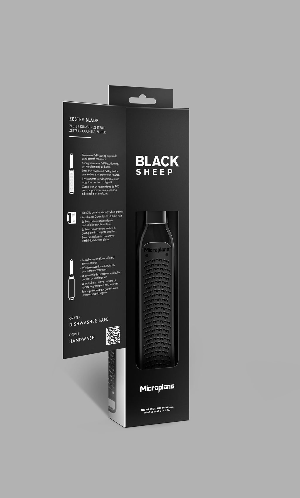 Microplane Black Sheep, zester blade