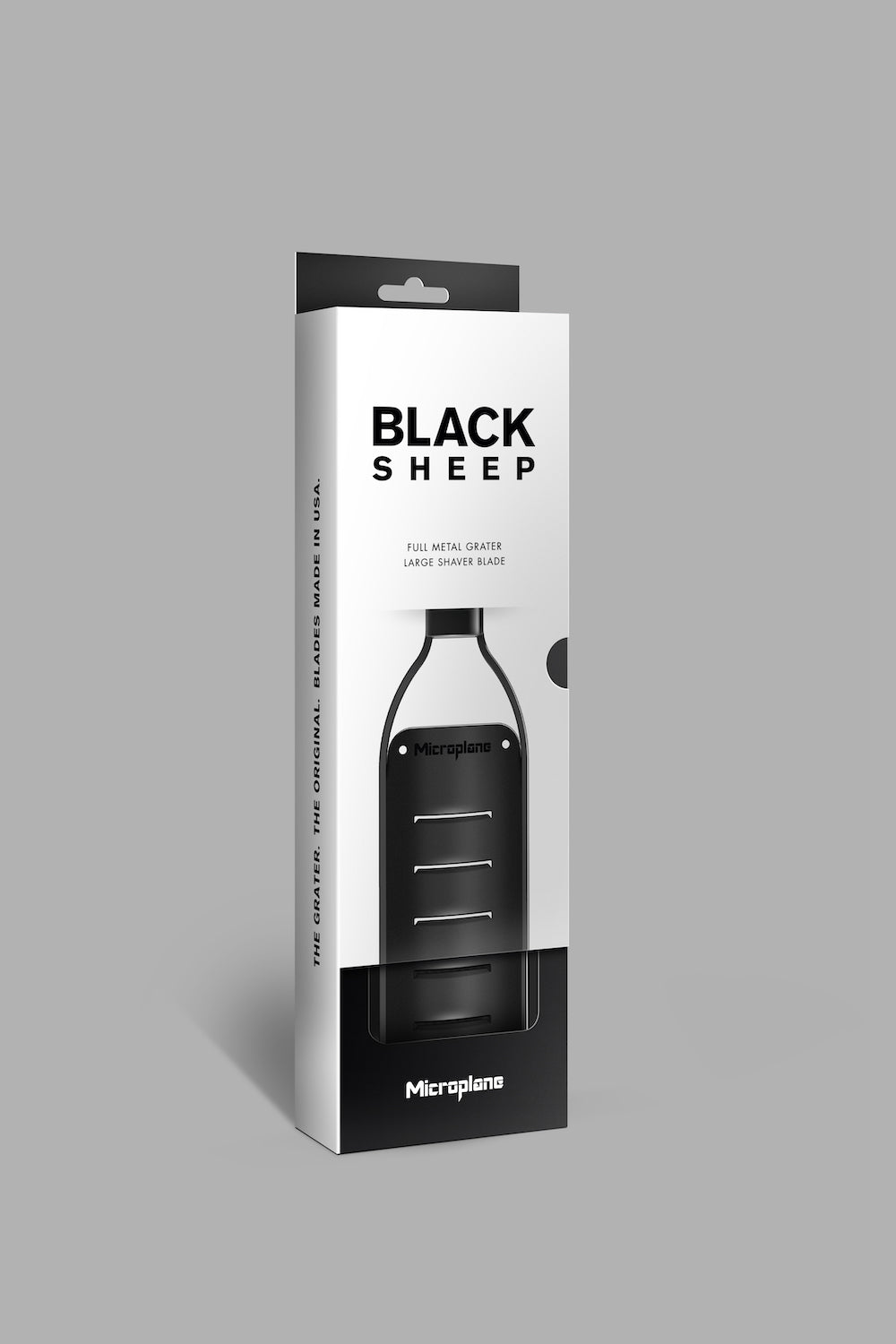 Microplane Black Sheep, shaver blade