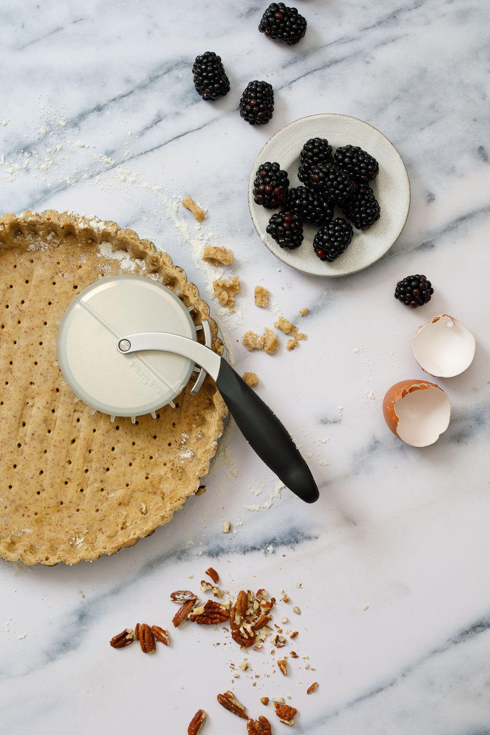 Microplane pizzaleikkuri ja taikinarei’ittäjä