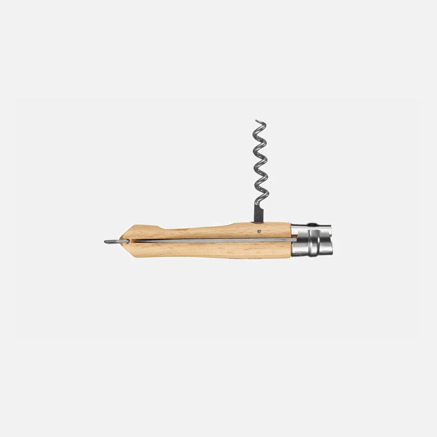 Opinel corkscrew and folding knife