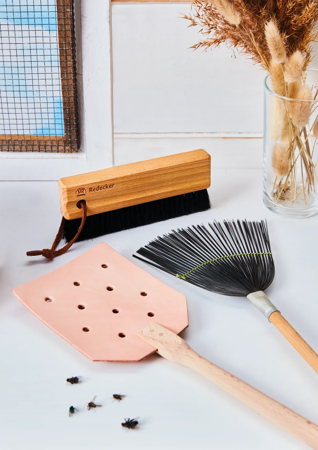 Redecker leather fly swat
