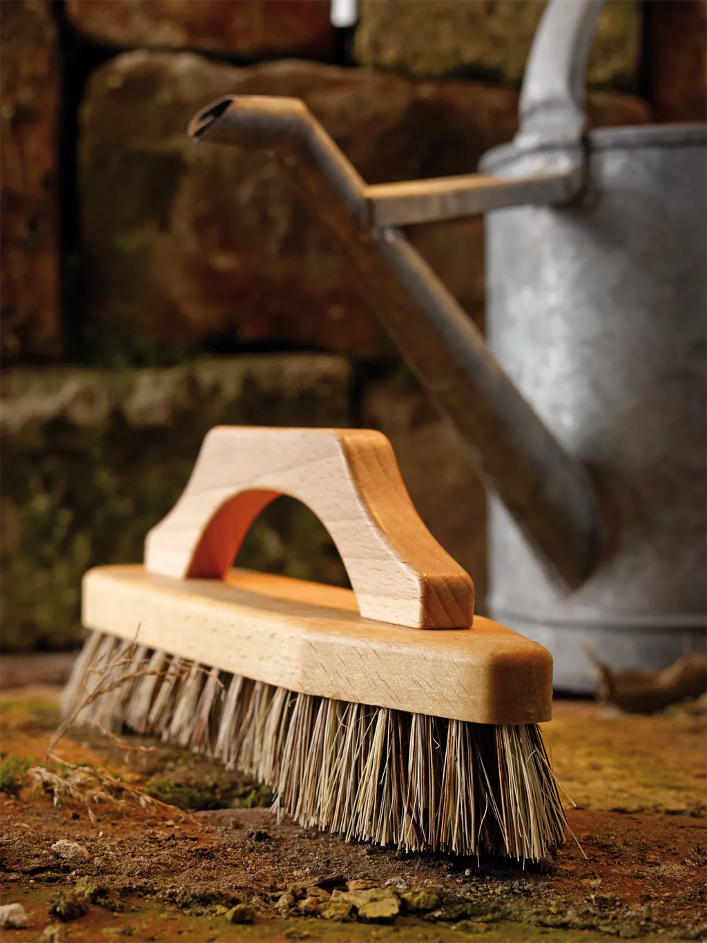 Redecker skurborste med handtag