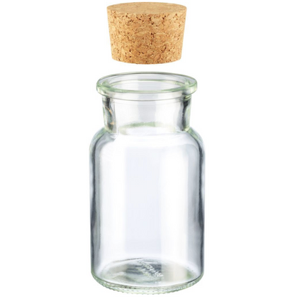 Westmark glass jar with cork lid, 150 ml