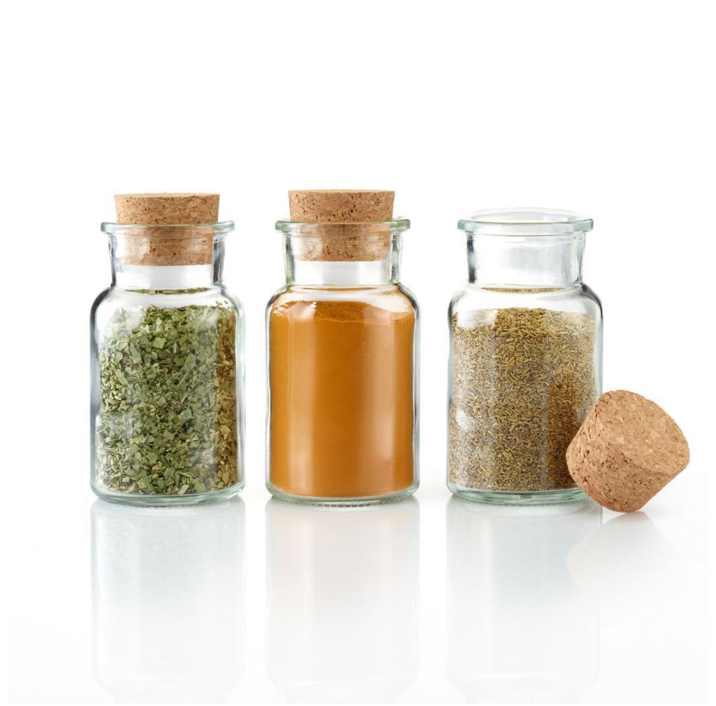 Westmark glass jar with cork lid, 150 ml