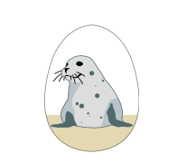 Clack! Äggöppnare, säl