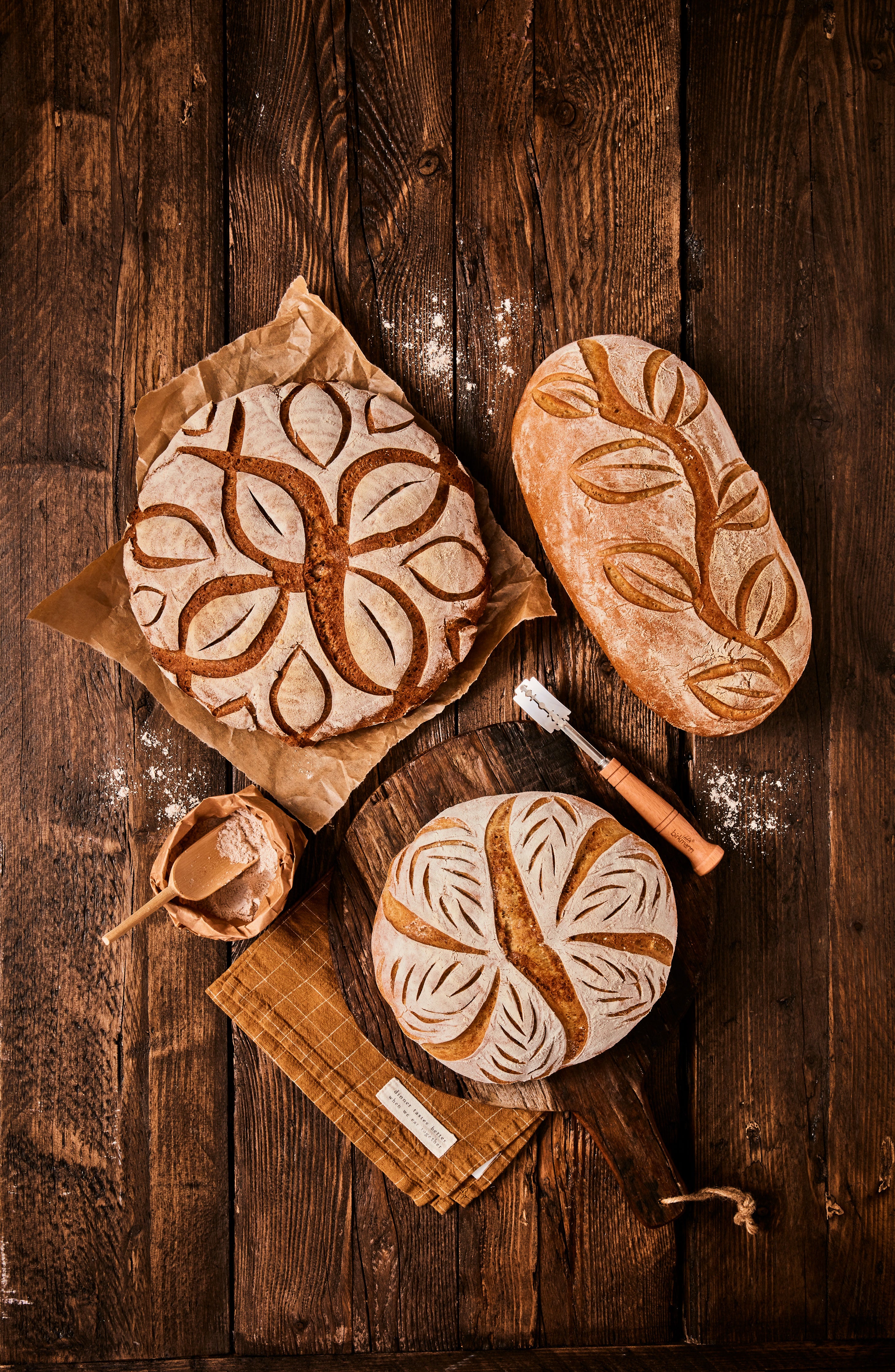 Birkmann brödsnittare, utbytbara blad