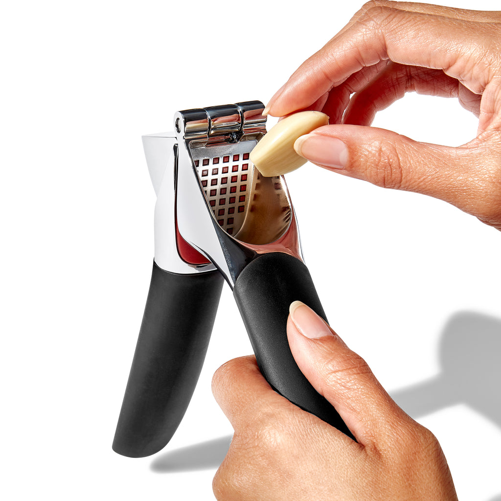 Good Grips garlic press
