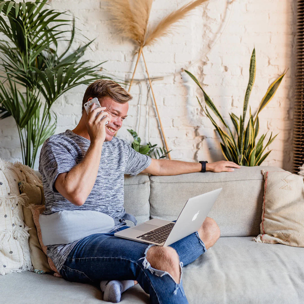 Yuyu lång varmvattenflaska, Pimlico linen