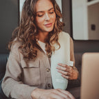 Yuyu lång varmvattenflaska, Pimlico linen