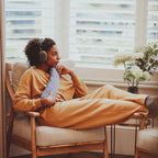 Yuyu lång varmvattenflaska, Cotton waffle