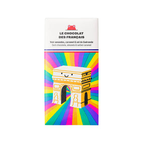 Le Chocolat des Français mörk choklad med mandel och saltkrokant