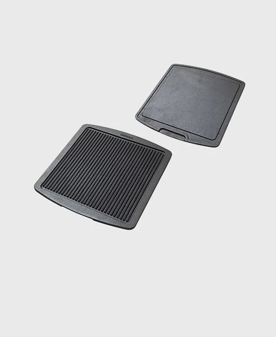 Skeppshult cast-iron grill plate, reversible