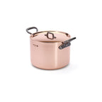 De Buyer Inocuivre hög gryta med lock, 7,5 l