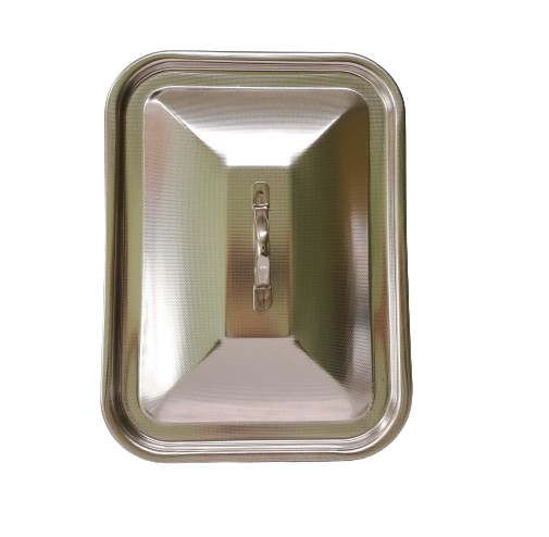 Steel Pan lid, rectangular